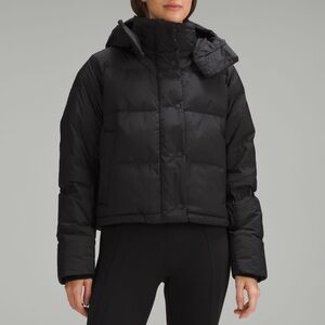 Lululemon Wunderpuff Black Puffer Jacket size 4.